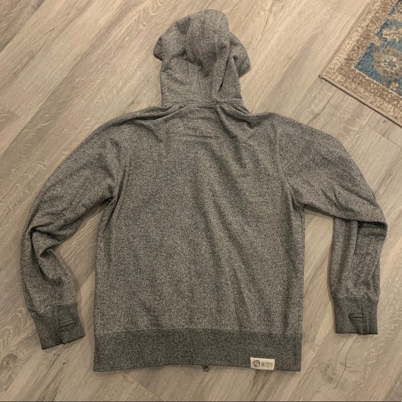 Men’s Roots Salt and Pepper full zip hoody - Large - Picture 2 of 6